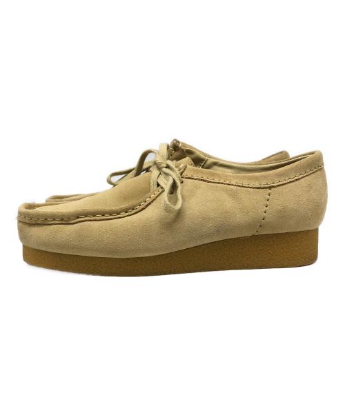 CLARKS SIGNATURE（クラークス）CLARKS SIGNATURE (クラークス) Wallabee ベージュ サイズ:24cmの古着・服飾アイテム