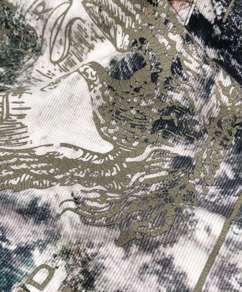 DIESEL（ディーゼル）DIESEL (ディーゼル) T-BOXT-LS-Q10 ヘンリーネックプルオーバー グレー サイズ:XSの古着・服飾アイテム