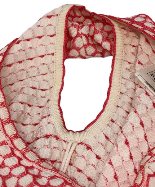 CHANEL（シャネル）CHANEL (シャネル) ノースリーブニットワンピース ピンク サイズ:36の古着・服飾アイテム