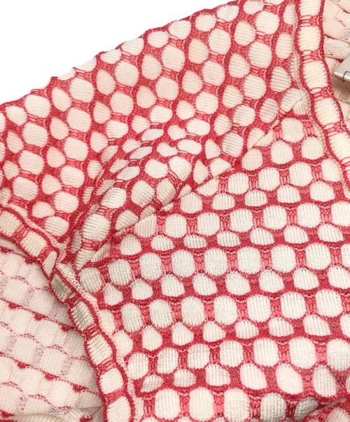 CHANEL（シャネル）CHANEL (シャネル) ノースリーブニットワンピース ピンク サイズ:36の古着・服飾アイテム
