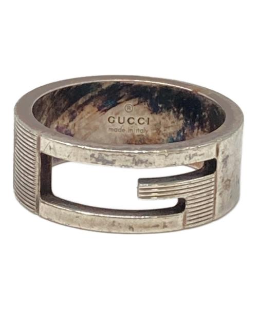 GUCCI（グッチ）GUCCI (グッチ) Gロゴ シルバーリング シルバー サイズ:17号の古着・服飾アイテム