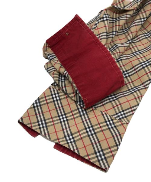 BURBERRY BLUE LABEL（バーバリー ブルー レーベル）BURBERRY BLUE LABEL (バーバリー ブルー レーベル) ホースロゴチェックシャツ ベージュ サイズ:38の古着・服飾アイテム