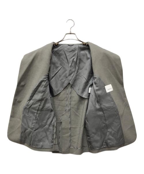 ANAYI（アナイ）ANAYI (アナイ) シャークスキンシングル ジャケット グレー サイズ:38の古着・服飾アイテム