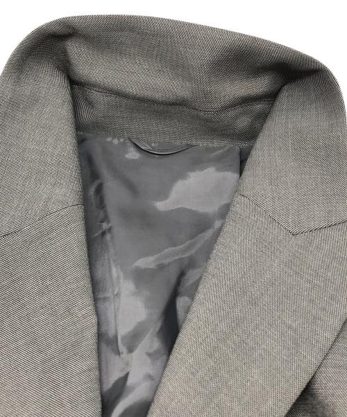 ANAYI（アナイ）ANAYI (アナイ) シャークスキンシングル ジャケット グレー サイズ:38の古着・服飾アイテム