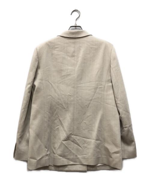 ANAYI（アナイ）ANAYI (アナイ) オックスストレッチダブル ジャケット ベージュ サイズ:40の古着・服飾アイテム