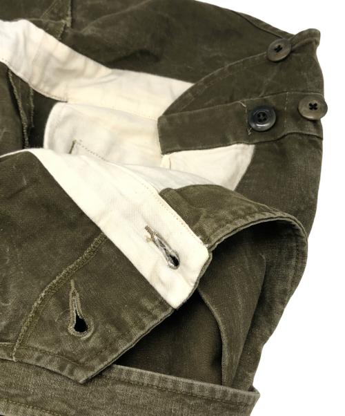 NEAT（ニート）NEAT (ニート) テントクロスオーバーオール オリーブ サイズ:50の古着・服飾アイテム