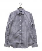 POLO RALPH LAURENポロ・ラルフローレン）の古着「ストライプシャツ」｜ネイビー×ホワイト