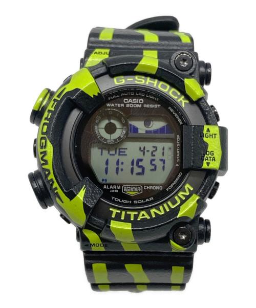 CASIO（カシオ）CASIO (カシオ) MASTER OF G FROGMAN ダイバーズウォッチ ブラック×グリーン サイズ:下記参照の古着・服飾アイテム