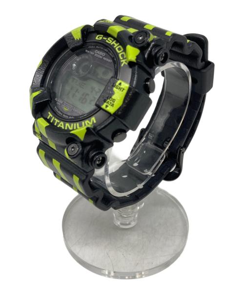 CASIO（カシオ）CASIO (カシオ) MASTER OF G FROGMAN ダイバーズウォッチ ブラック×グリーン サイズ:下記参照の古着・服飾アイテム