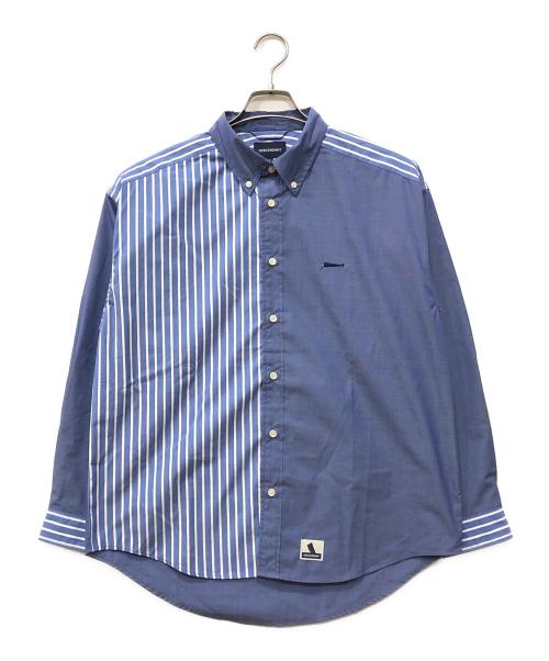 DESCENDANT（ディセンダント）DESCENDANT (ディセンダント) KENNEDY'S ACID LS SHIRT ブルー サイズ:1の古着・服飾アイテム