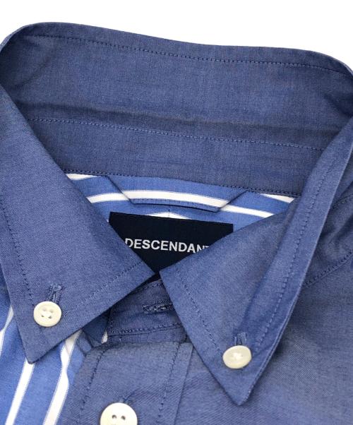 DESCENDANT（ディセンダント）DESCENDANT (ディセンダント) KENNEDY'S ACID LS SHIRT ブルー サイズ:1の古着・服飾アイテム