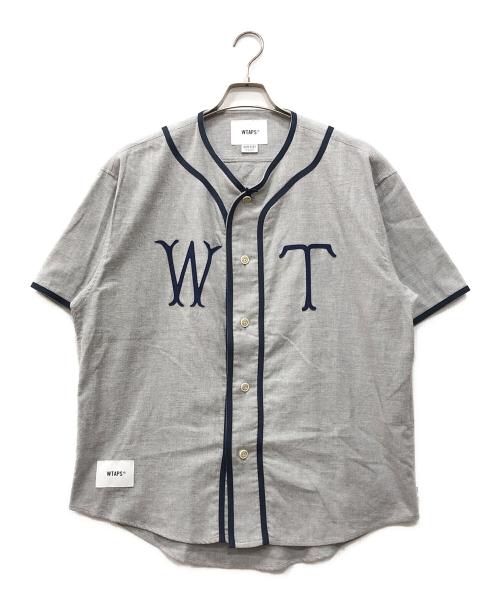 WTAPS（ダブルタップス）WTAPS (ダブルタップス) League / SS / Cotton.Twill グレー サイズ:01の古着・服飾アイテム