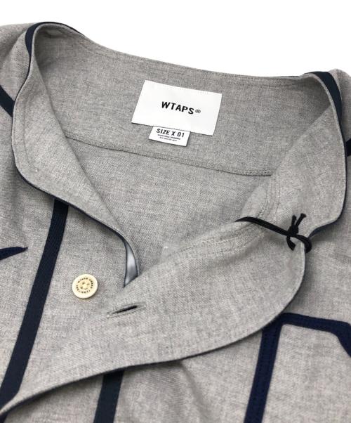 WTAPS（ダブルタップス）WTAPS (ダブルタップス) League / SS / Cotton.Twill グレー サイズ:01の古着・服飾アイテム