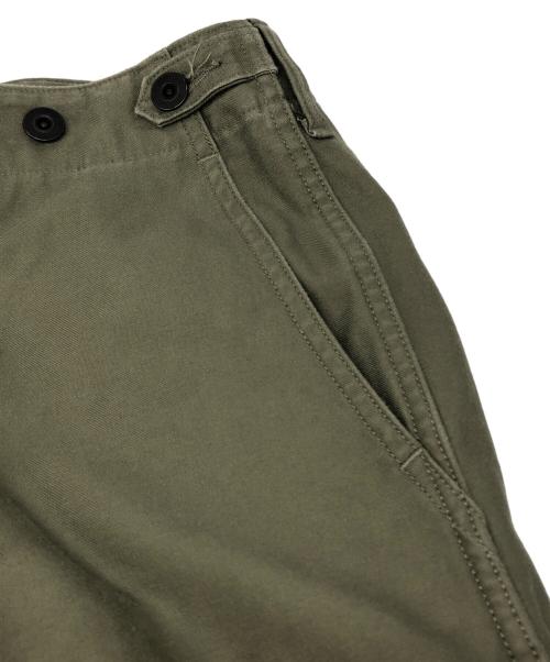 NIGEL CABOURN（ナイジェルケーボン）NIGEL CABOURN (ナイジェルケーボン) ARMY CARGO SHORT グリーン サイズ:30の古着・服飾アイテム