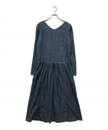 R BY 45rpm（アールバイフォーティファイブアールピーエム）の古着「デニムワンピース」｜インディゴ