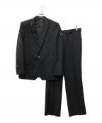 JOHN LAWRENCE SULLIVANジョン ローレンス サリバン）の古着「ボディピアス テーラードセットアップ」｜ブラック