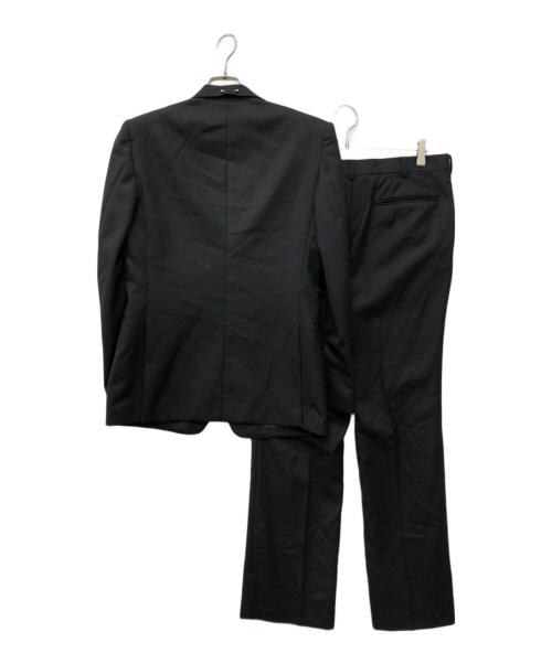 JOHN LAWRENCE SULLIVAN（ジョン ローレンス サリバン）JOHN LAWRENCE SULLIVAN (ジョン ローレンス サリバン) ボディピアス テーラードセットアップ ブラック サイズ:ジャケット44/ボトムス48の古着・服飾アイテム