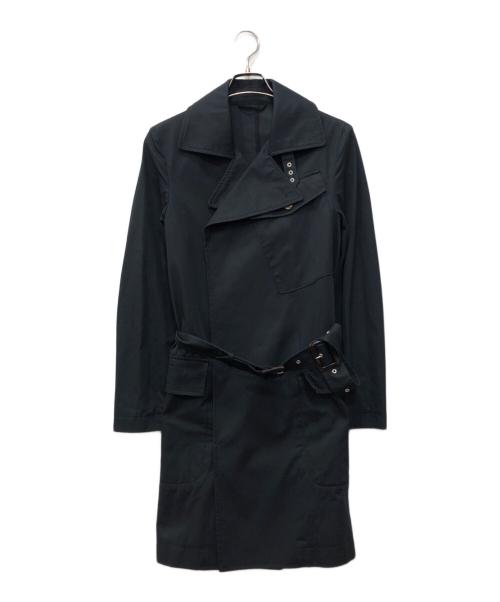 Vivienne Westwood man（ヴィヴィアン ウェストウッド マン）Vivienne Westwood man (ヴィヴィアン ウェストウッド マン) ミントカラートレンチコート ブラック サイズ:44の古着・服飾アイテム