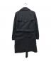 Vivienne Westwood man (ヴィヴィアン ウェストウッド マン) ミントカラートレンチコート ブラック サイズ:44：25000円