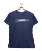 stussyステューシー）の古着「プリントTシャツ」｜ネイビー