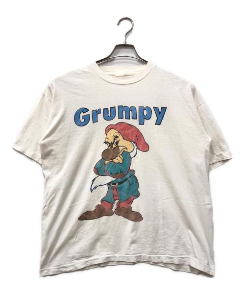 DISNEY（ディズニー）DISNEY (ディズニー) おこりんぼプリントTシャツ ホワイト サイズ:下記参照の古着・服飾アイテム