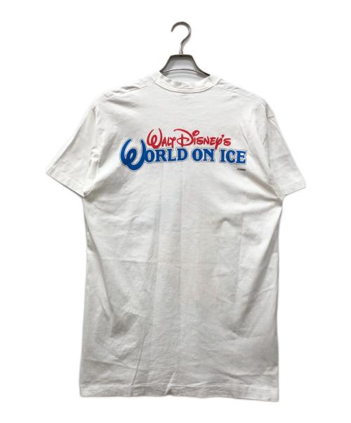 DISNEY（ディズニー）Disney (ディズニー) 白雪姫プリントTシャツ ホワイト サイズ:XLの古着・服飾アイテム