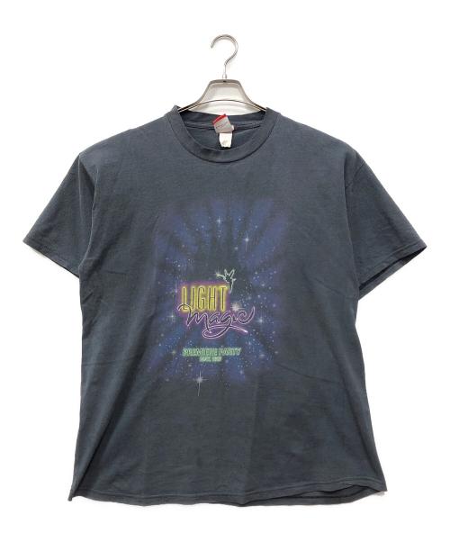MICKEY INC（ミッキーインク）MICKEY INC (ミッキーインク) ティンカーベル プリントTシャツ グレー サイズ:Lの古着・服飾アイテム