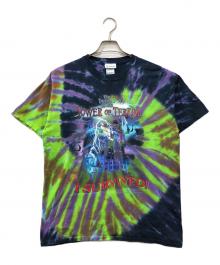 DISNEY（ディズニー）の古着「Tower of Terror タイダイTシャツ」｜グリーン