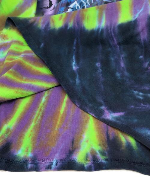 DISNEY（ディズニー）DISNEY (ディズニー) Tower of Terror タイダイTシャツ グリーン サイズ:Lの古着・服飾アイテム