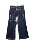 DIESELディーゼル）の古着「Track pants with shadowy overprint」｜ネイビー