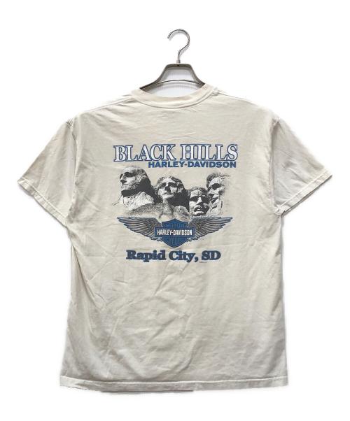 HARLEY-DAVIDSON（ハーレーダビッドソン）HARLEY-DAVIDSON (ハーレーダビッドソン) イーグルプリントTシャツ ホワイト サイズ:Lの古着・服飾アイテム