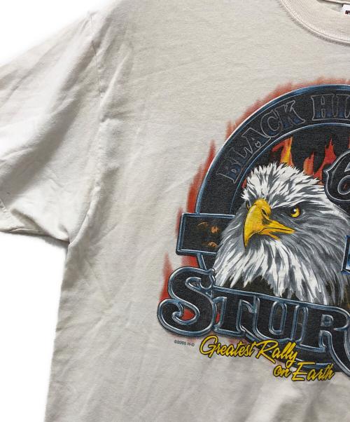 HARLEY-DAVIDSON（ハーレーダビッドソン）HARLEY-DAVIDSON (ハーレーダビッドソン) イーグルプリントTシャツ ホワイト サイズ:Lの古着・服飾アイテム