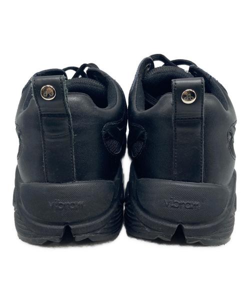 OAO（オーエーオー）OAO (オーエーオー) THE CURVE 1 レザースニーカー ブラック サイズ:27cmの古着・服飾アイテム