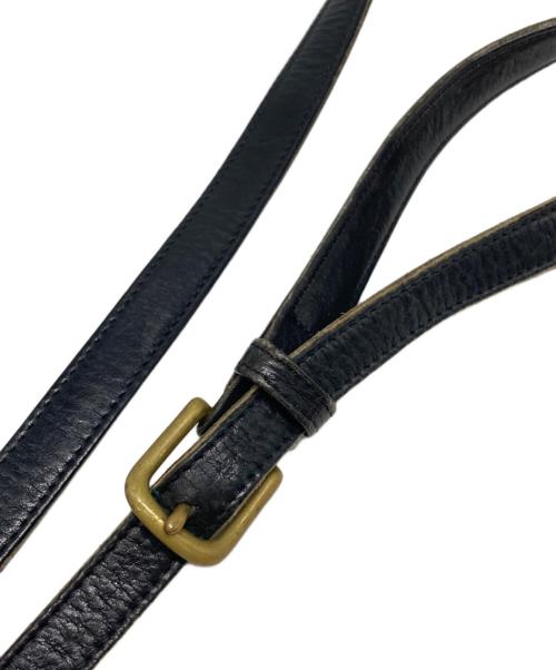 OLD COACH（オールドコーチ）OLD COACH (オールドコーチ) ターンロックレザーショルダーバッグ ブラック サイズ:下記参照の古着・服飾アイテム