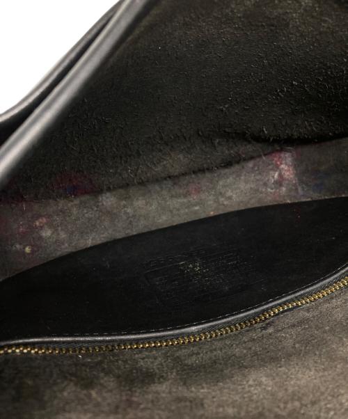 OLD COACH（オールドコーチ）OLD COACH (オールドコーチ) ターンロックレザーショルダーバッグ ブラック サイズ:下記参照の古着・服飾アイテム