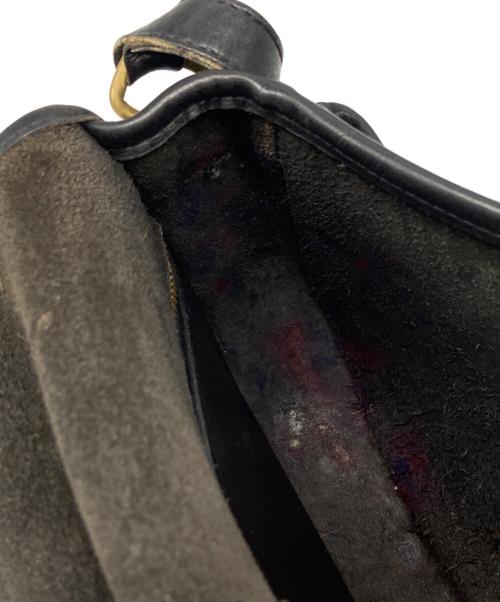 OLD COACH（オールドコーチ）OLD COACH (オールドコーチ) ターンロックレザーショルダーバッグ ブラック サイズ:下記参照の古着・服飾アイテム