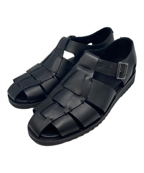 PARABOOT（パラブーツ）PARABOOT (パラブーツ) PACIFIC  グルカサンダル ブラック サイズ:42の古着・服飾アイテム