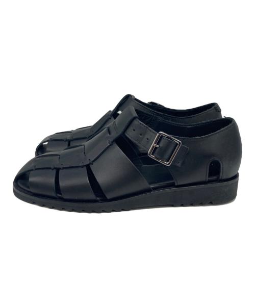 PARABOOT（パラブーツ）PARABOOT (パラブーツ) PACIFIC  グルカサンダル ブラック サイズ:42の古着・服飾アイテム