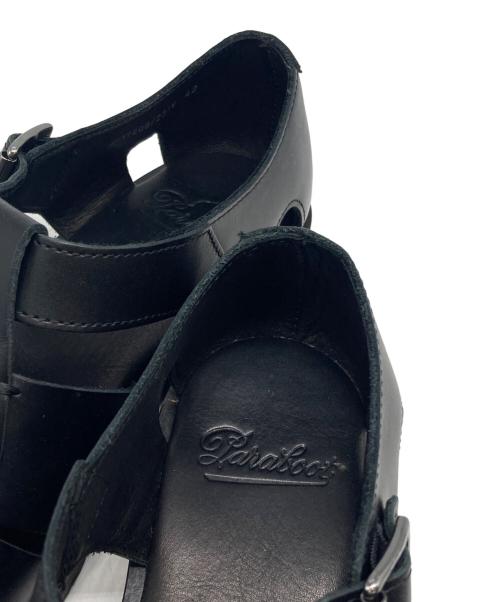 PARABOOT（パラブーツ）PARABOOT (パラブーツ) PACIFIC  グルカサンダル ブラック サイズ:42の古着・服飾アイテム