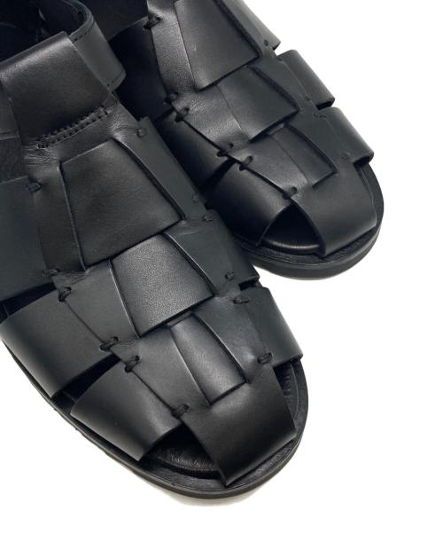 PARABOOT（パラブーツ）PARABOOT (パラブーツ) PACIFIC  グルカサンダル ブラック サイズ:42の古着・服飾アイテム