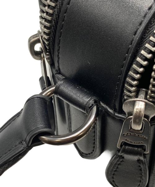 COACH（コーチ）COACH (コーチ) チャーター クロスボディ 24 シグネチャー キャンバス ブラック サイズ:下記参照の古着・服飾アイテム