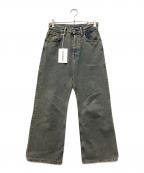 Acne studiosアクネ ストゥディオズ）の古着「DELTAフェード加工デニムパンツ」｜ブルー
