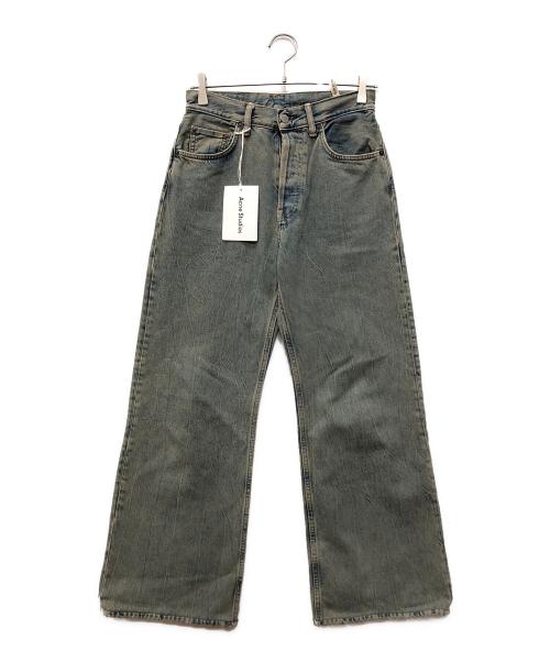 Acne studios（アクネ ストゥディオズ）Acne studios (アクネ ストゥディオズ) DELTAフェード加工デニムパンツ ブルー サイズ:24の古着・服飾アイテム