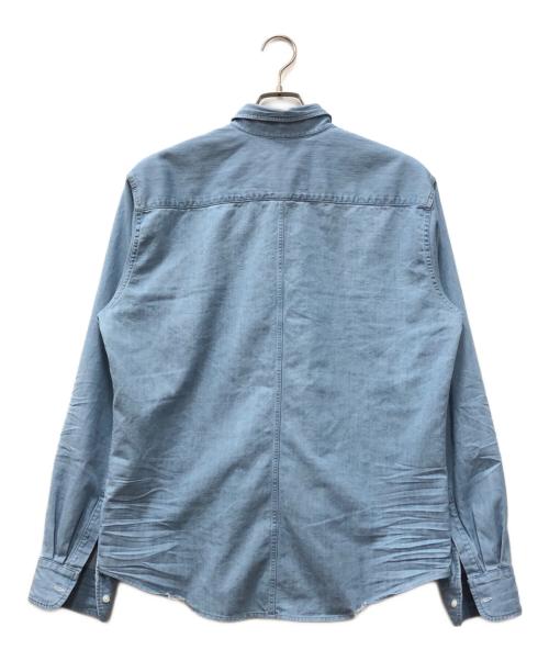 Frank&Eileen（フランクアンドアイリーン）Frank&Eileen (フランクアンドアイリーン) LUKE フェイマス デニムシャツ ブルー サイズ:Mの古着・服飾アイテム