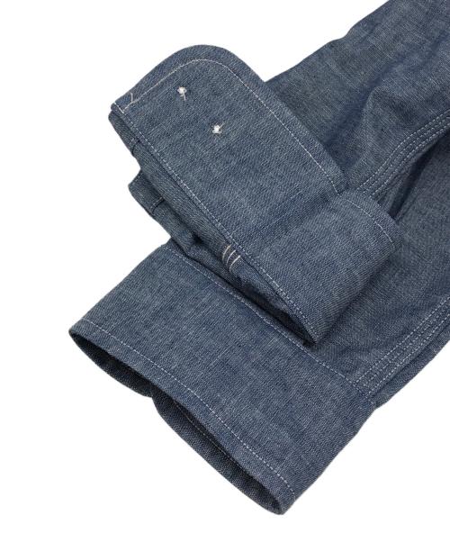 kenneth field（ケネスフィールド）kenneth field (ケネスフィールド) シャンブレーシャツ ブルー サイズ:Mの古着・服飾アイテム