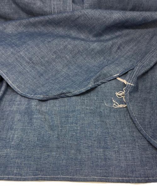 kenneth field（ケネスフィールド）kenneth field (ケネスフィールド) シャンブレーシャツ ブルー サイズ:Mの古着・服飾アイテム