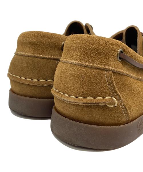 PARABOOT（パラブーツ）PARABOOT (パラブーツ) BARTH スウェードデッキシューズ ベージュ サイズ:6の古着・服飾アイテム