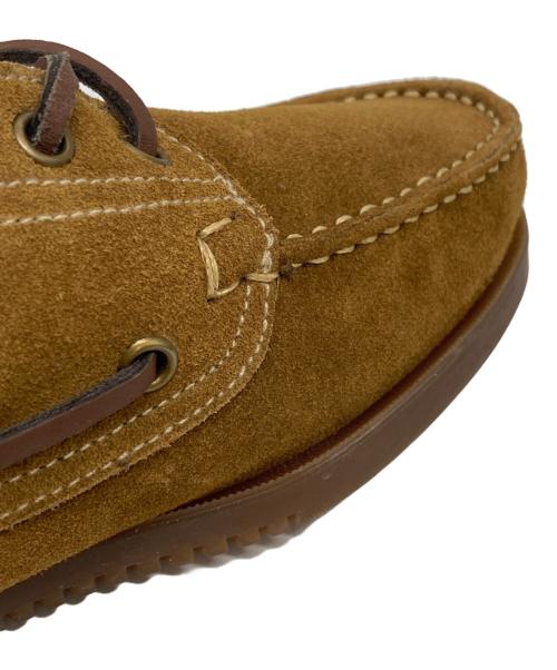 PARABOOT（パラブーツ）PARABOOT (パラブーツ) BARTH スウェードデッキシューズ ベージュ サイズ:6の古着・服飾アイテム