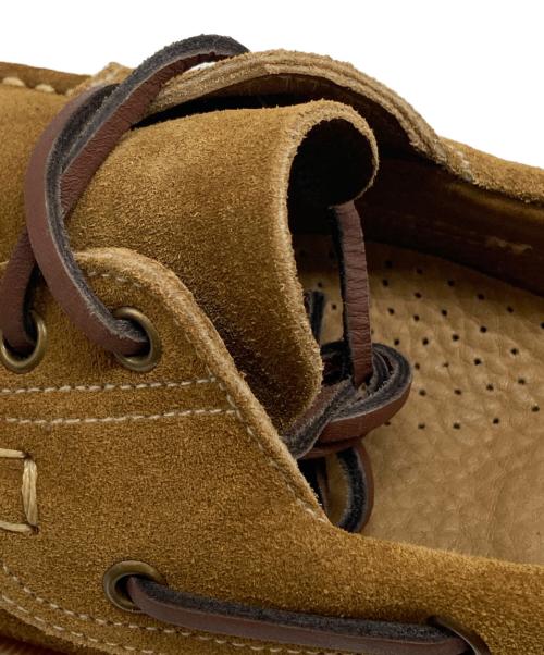 PARABOOT（パラブーツ）PARABOOT (パラブーツ) BARTH スウェードデッキシューズ ベージュ サイズ:6の古着・服飾アイテム