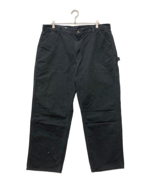 CarHartt（カーハート）CarHartt (カーハート) ダックペインターパンツ ブラック サイズ:40×30の古着・服飾アイテム
